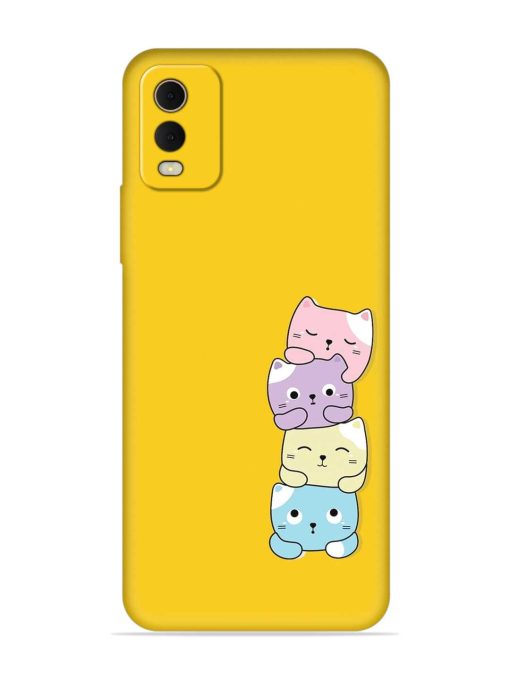 Cartoon Anime Embossed Soft Silicone Case for Nokia C32 Zapvi