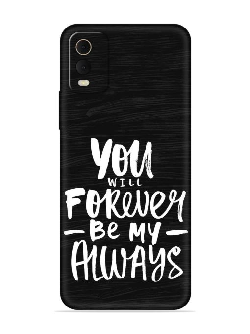 You Will Forever Embossed Soft Silicone Case for Nokia C32 Zapvi