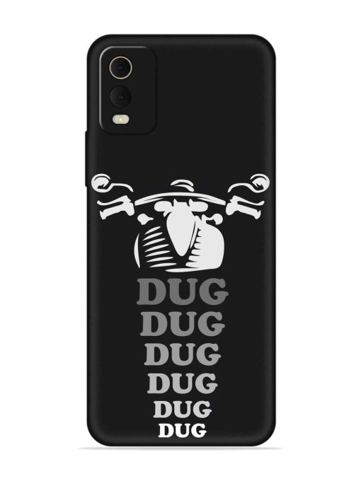 Dug Dug Dug Embossed Soft Silicone Case for Nokia C32 Zapvi