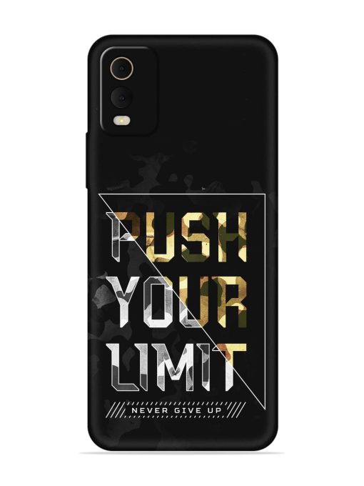 Push Your Limits Embossed Soft Silicone Case for Nokia C32 Zapvi