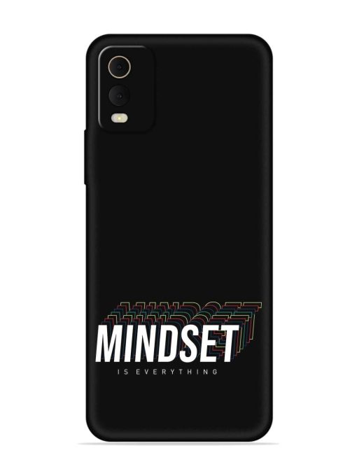 Mindset Everything Slogan Embossed Soft Silicone Case for Nokia C32