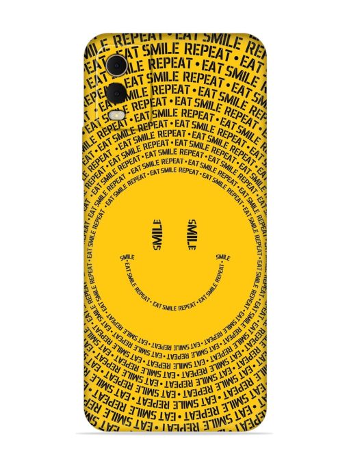 Smiley Embossed Soft Silicone Case for Nokia C32 Zapvi