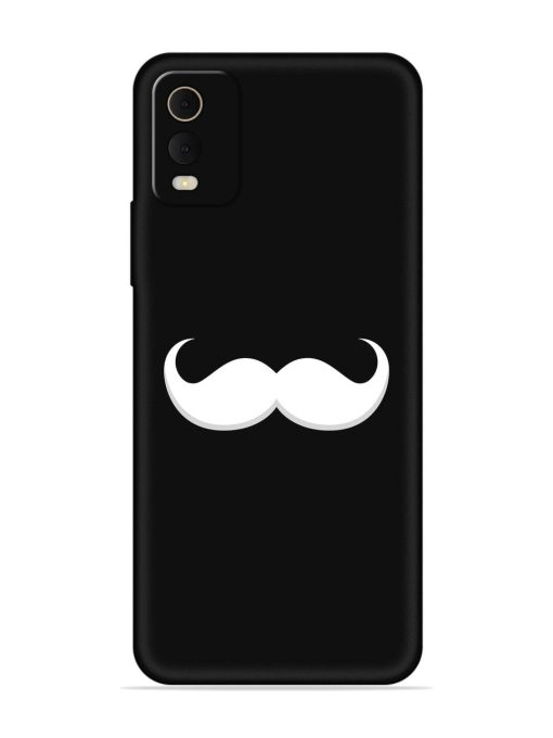 Mustache Vector Embossed Soft Silicone Case for Nokia C32 Zapvi