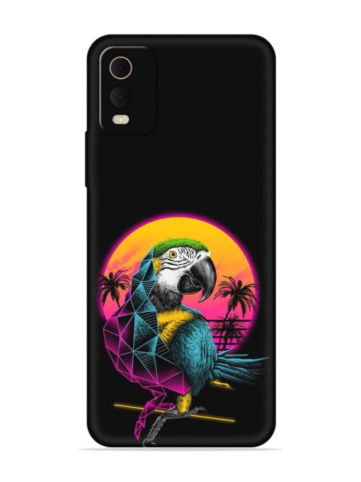 Rad Parrot Embossed Soft Silicone Case for Nokia C32 Zapvi