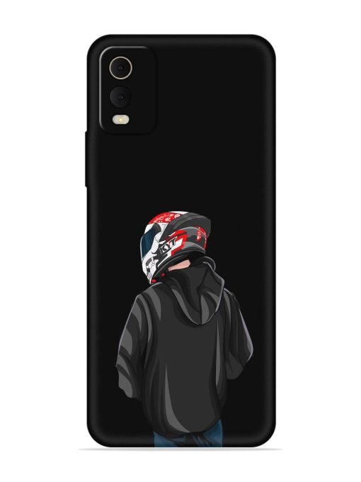 Motorcycle Rider Embossed Soft Silicone Case for Nokia C32 Zapvi