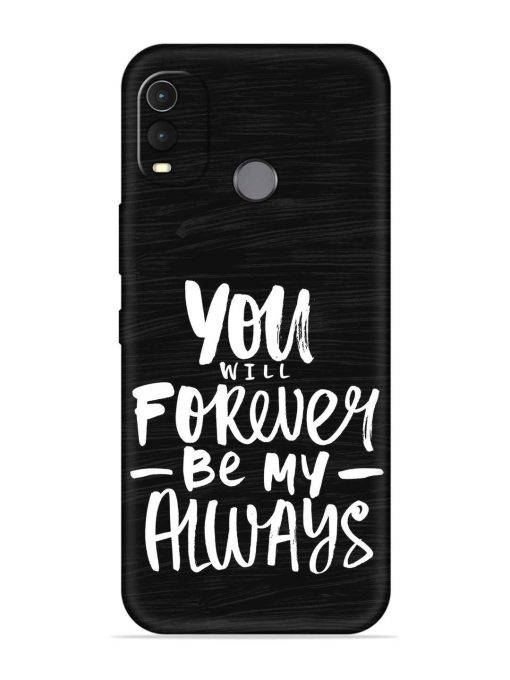 You Will Forever Embossed Soft Silicone Case for Nokia G11 Plus Zapvi