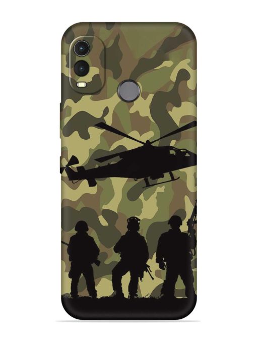 Army Heros Embossed Soft Silicone Case for Nokia G11 Plus Zapvi