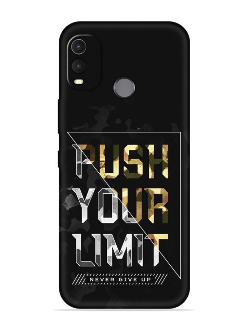 Push Your Limits Embossed Soft Silicone Case for Nokia G11 Plus Zapvi