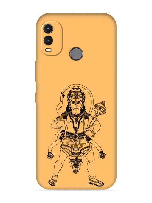 Indian God Hanuman Embossed Soft Silicone Case for Nokia G11 Plus Zapvi