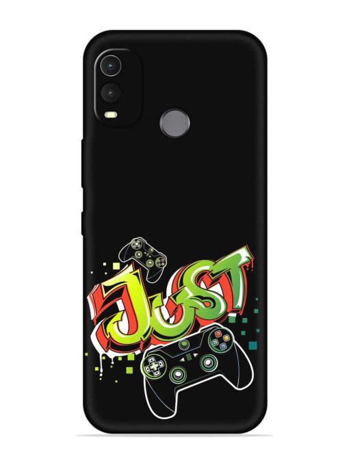 Graffiti Gamepad Illustration Embossed Soft Silicone Case for Nokia G11 Plus Zapvi