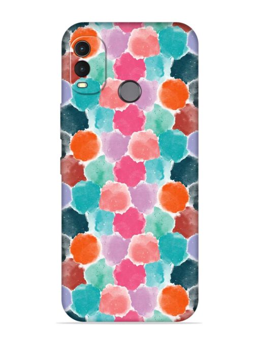 Colorful Seamless Pattern Embossed Soft Silicone Case for Nokia G11 Plus Zapvi