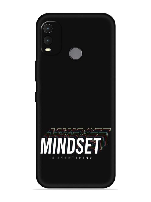 Mindset Everything Slogan Embossed Soft Silicone Case for Nokia G11 Plus