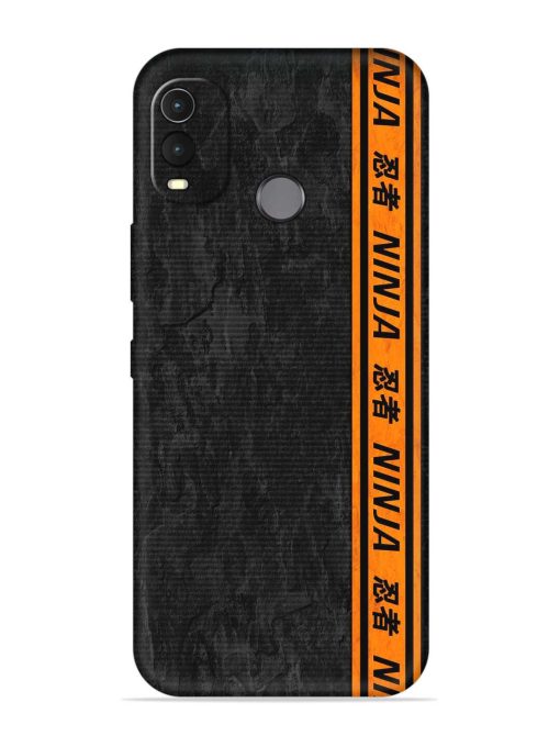 Ninja Srtips Embossed Soft Silicone Case for Nokia G11 Plus Zapvi