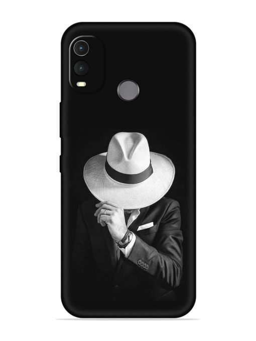 Men Under Hat Embossed Soft Silicone Case for Nokia G11 Plus Zapvi