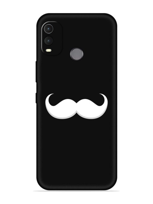 Mustache Vector Embossed Soft Silicone Case for Nokia G11 Plus