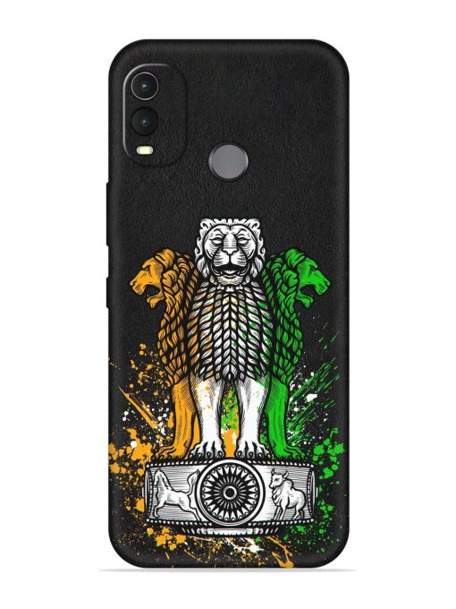 Pillars Of Ashoka Embossed Soft Silicone Case for Nokia G11 Plus