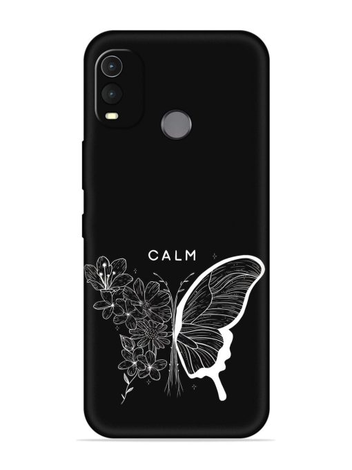 Calm Embossed Soft Silicone Case for Nokia G11 Plus