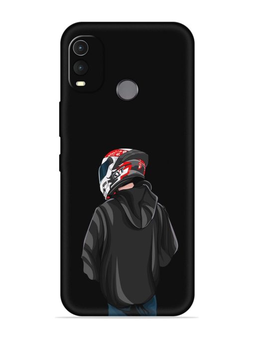 Motorcycle Rider Embossed Soft Silicone Case for Nokia G11 Plus Zapvi