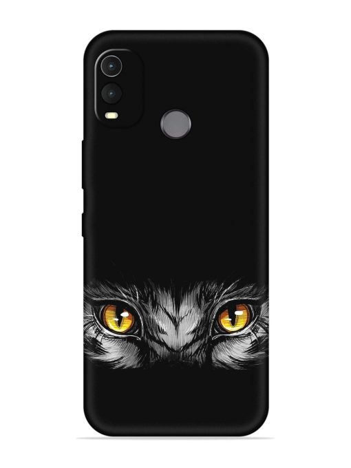 Scary Eye Embossed Soft Silicone Case for Nokia G11 Plus