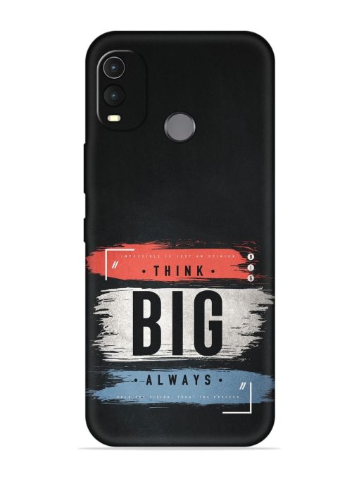 Think Big Always Embossed Soft Silicone Case for Nokia G11 Plus Zapvi