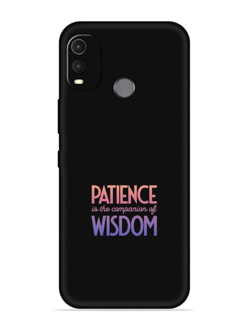 Patience Is The Embossed Soft Silicone Case for Nokia G11 Plus Zapvi