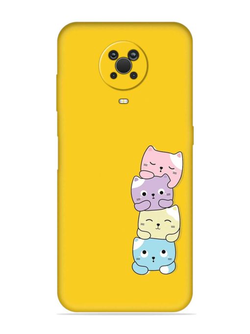 Cartoon Anime Embossed Soft Silicone Case for Nokia G20 Zapvi