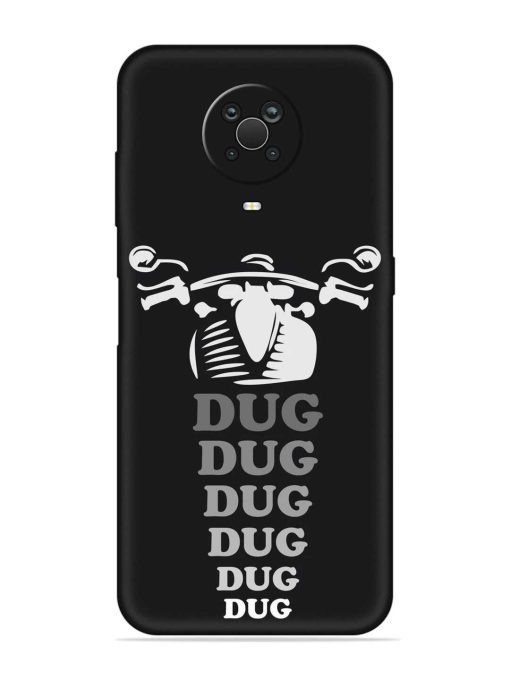 Dug Dug Dug Embossed Soft Silicone Case for Nokia G20 Zapvi