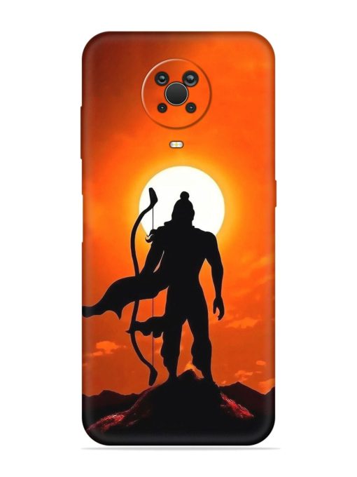 Shree Ram Embossed Soft Silicone Case for Nokia G20 Zapvi