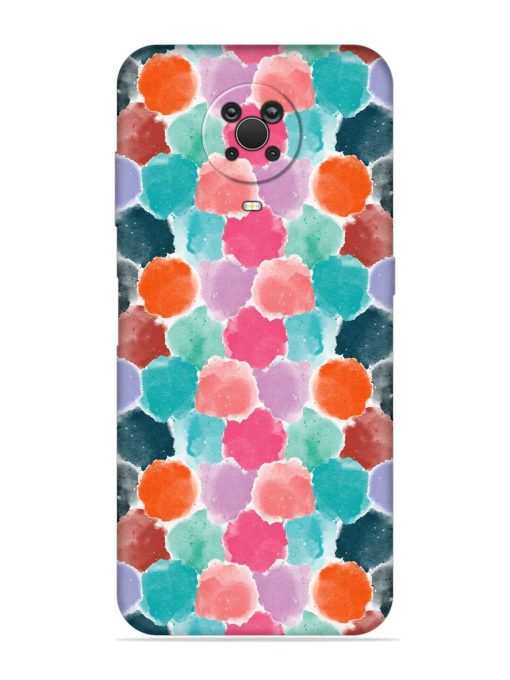 Colorful Seamless Pattern Embossed Soft Silicone Case for Nokia G20 Zapvi