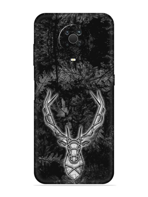 Ancient Deer Embossed Soft Silicone Case for Nokia G20 Zapvi