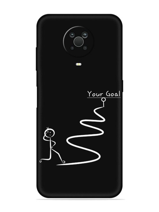 Your Goal Embossed Soft Silicone Case for Nokia G20 Zapvi