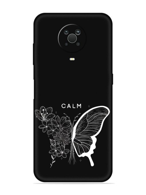 Calm Embossed Soft Silicone Case for Nokia G20 Zapvi