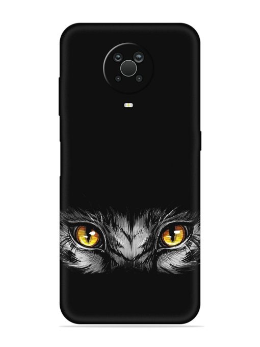 Scary Eye Embossed Soft Silicone Case for Nokia G20 Zapvi