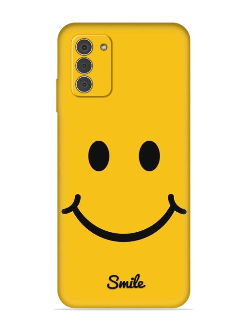 Yellow Smiley Embossed Soft Silicone Case for Nokia G42 (5G) Zapvi