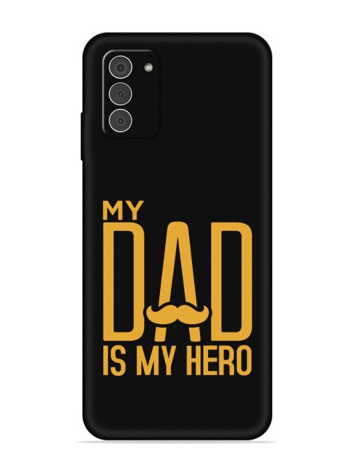 My Dad Is My Hero Embossed Soft Silicone Case for Nokia G42 (5G) Zapvi