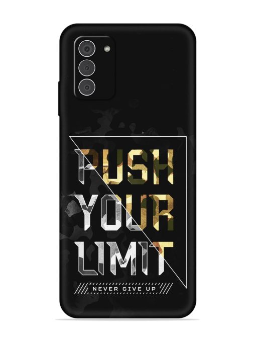 Push Your Limits Embossed Soft Silicone Case for Nokia G42 (5G) Zapvi