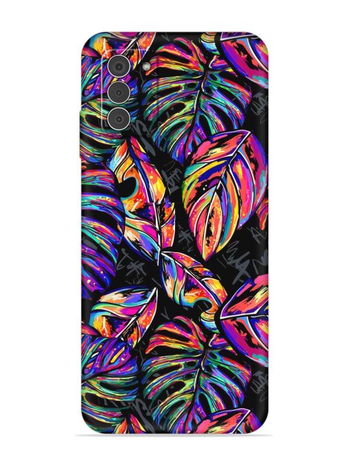 Tropical Seamless Vector Embossed Soft Silicone Case for Nokia G42 (5G) Zapvi