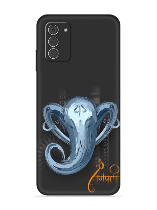 Illustration Lord Ganpati Embossed Soft Silicone Case for Nokia G42 (5G) Zapvi