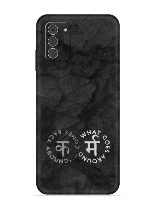 Karma Hindi Word Embossed Soft Silicone Case for Nokia G42 (5G) Zapvi