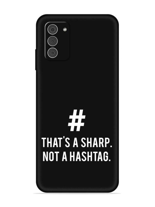 Thats Sharp Not Embossed Soft Silicone Case for Nokia G42 (5G) Zapvi