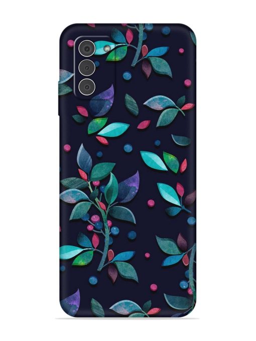 Decorative Watercolor Flower Embossed Soft Silicone Case for Nokia G42 (5G) Zapvi