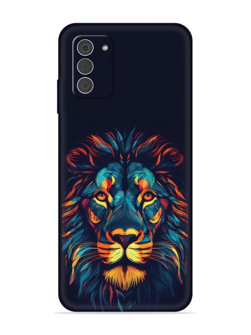 Colorful Lion Embossed Soft Silicone Case for Nokia G42 (5G) Zapvi