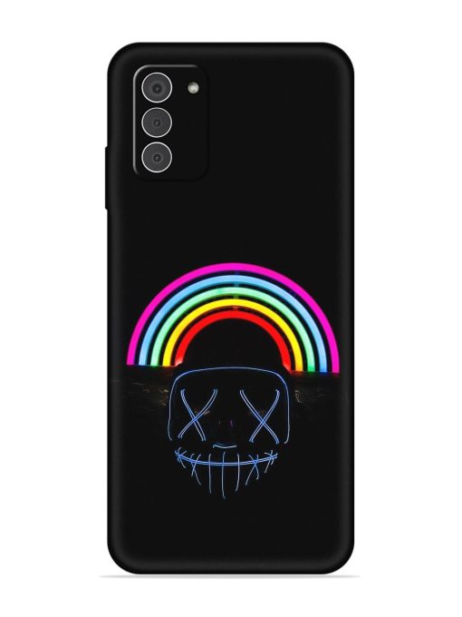 Mask Rainbow Embossed Soft Silicone Case for Nokia G42 (5G) Zapvi