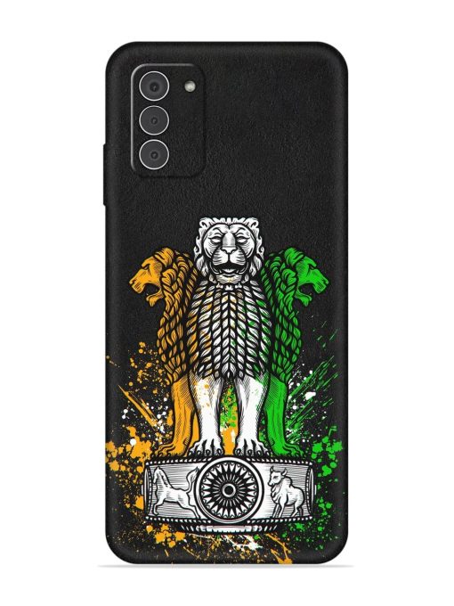 Pillars Of Ashoka Embossed Soft Silicone Case for Nokia G42 (5G)