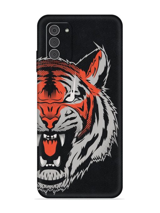 Tiger Aggression Embossed Soft Silicone Case for Nokia G42 (5G)