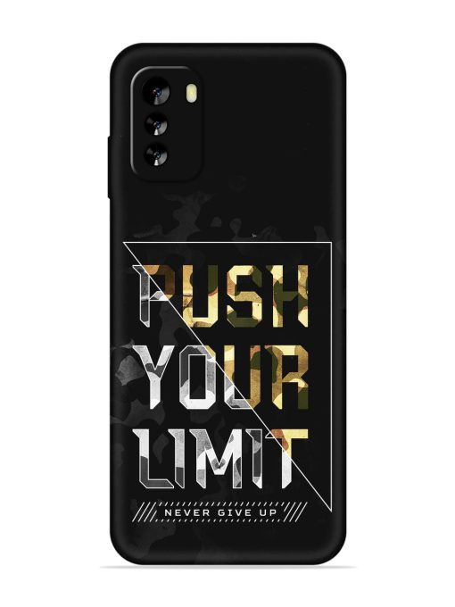 Push Your Limits Embossed Soft Silicone Case for Nokia G60 (5G) Zapvi