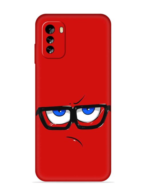 Rad Angry Face Embossed Soft Silicone Case for Nokia G60 (5G) Zapvi