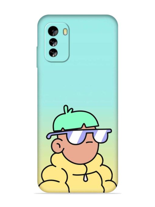 Doodles Cool Character Embossed Soft Silicone Case for Nokia G60 (5G)