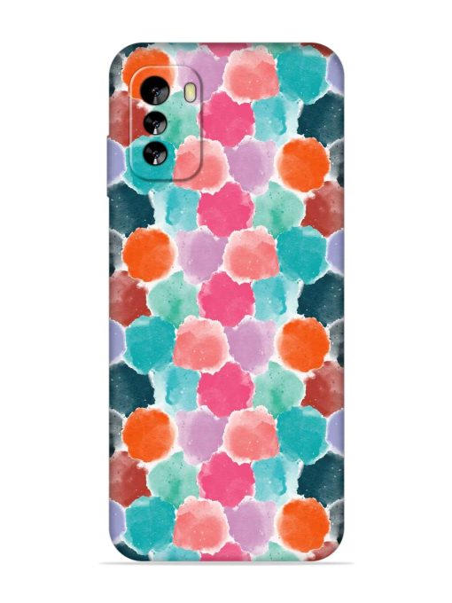 Colorful Seamless Pattern Embossed Soft Silicone Case for Nokia G60 (5G) Zapvi