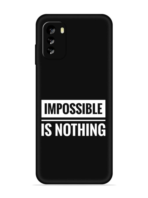 Impossible Is Nothing Embossed Soft Silicone Case for Nokia G60 (5G) Zapvi